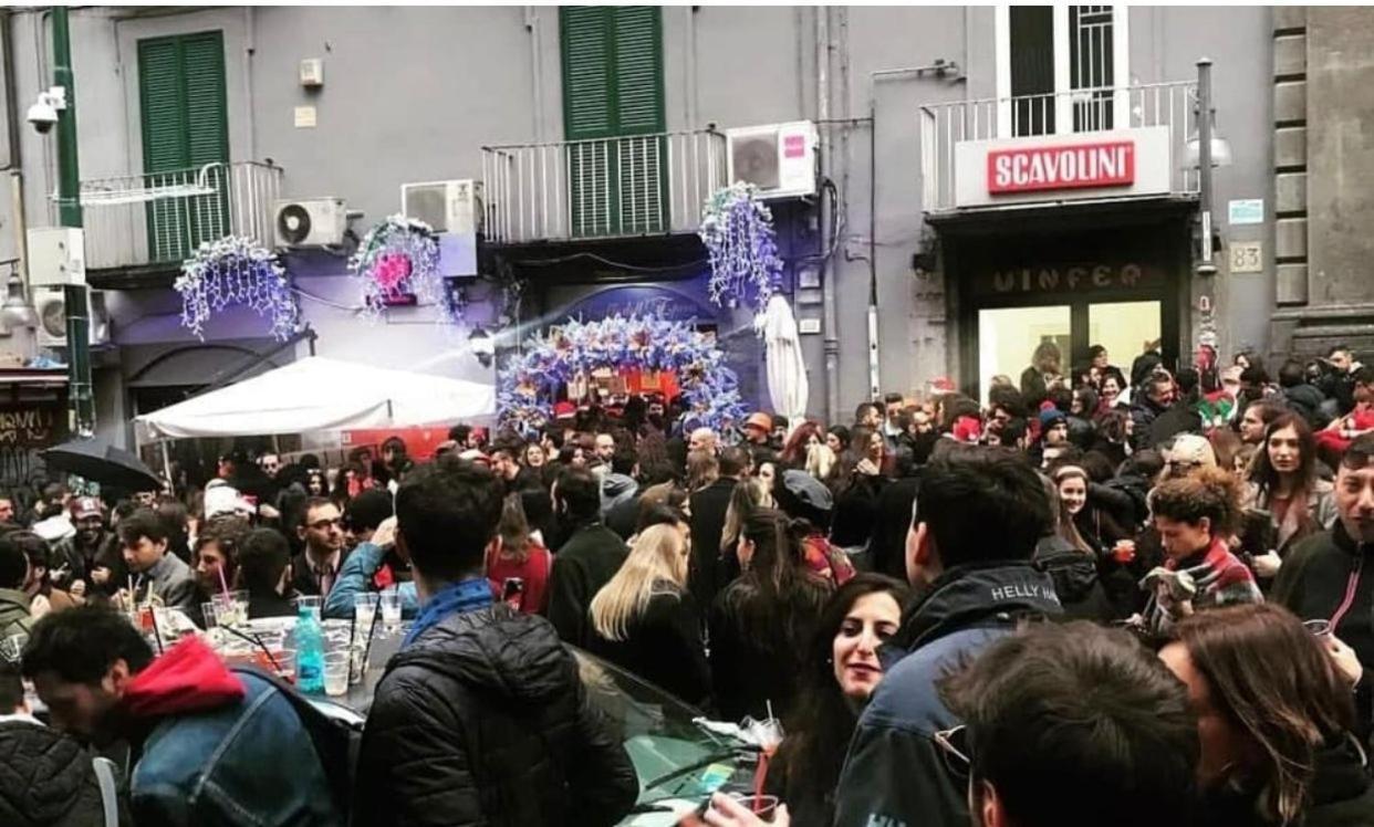 Appartamento Casa Macina Napoli Esterno foto